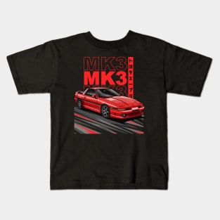 The Legend Supra MK-3 (Crimson Red) Kids T-Shirt